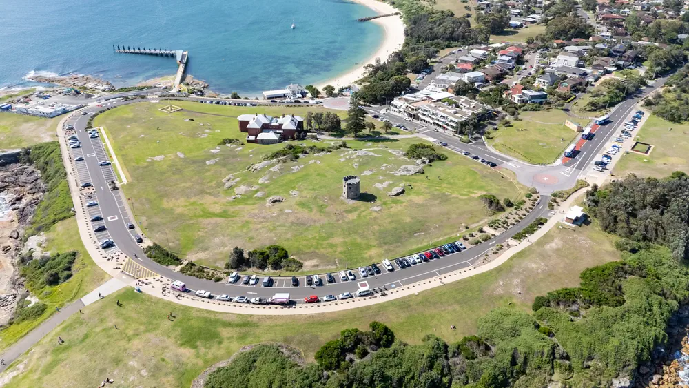 Parking at La Perouse