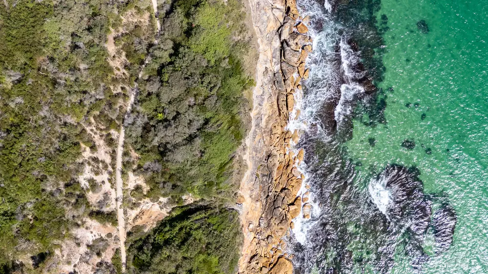 Walking path toward Little Congwong Beach